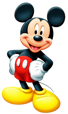 Mickey standing